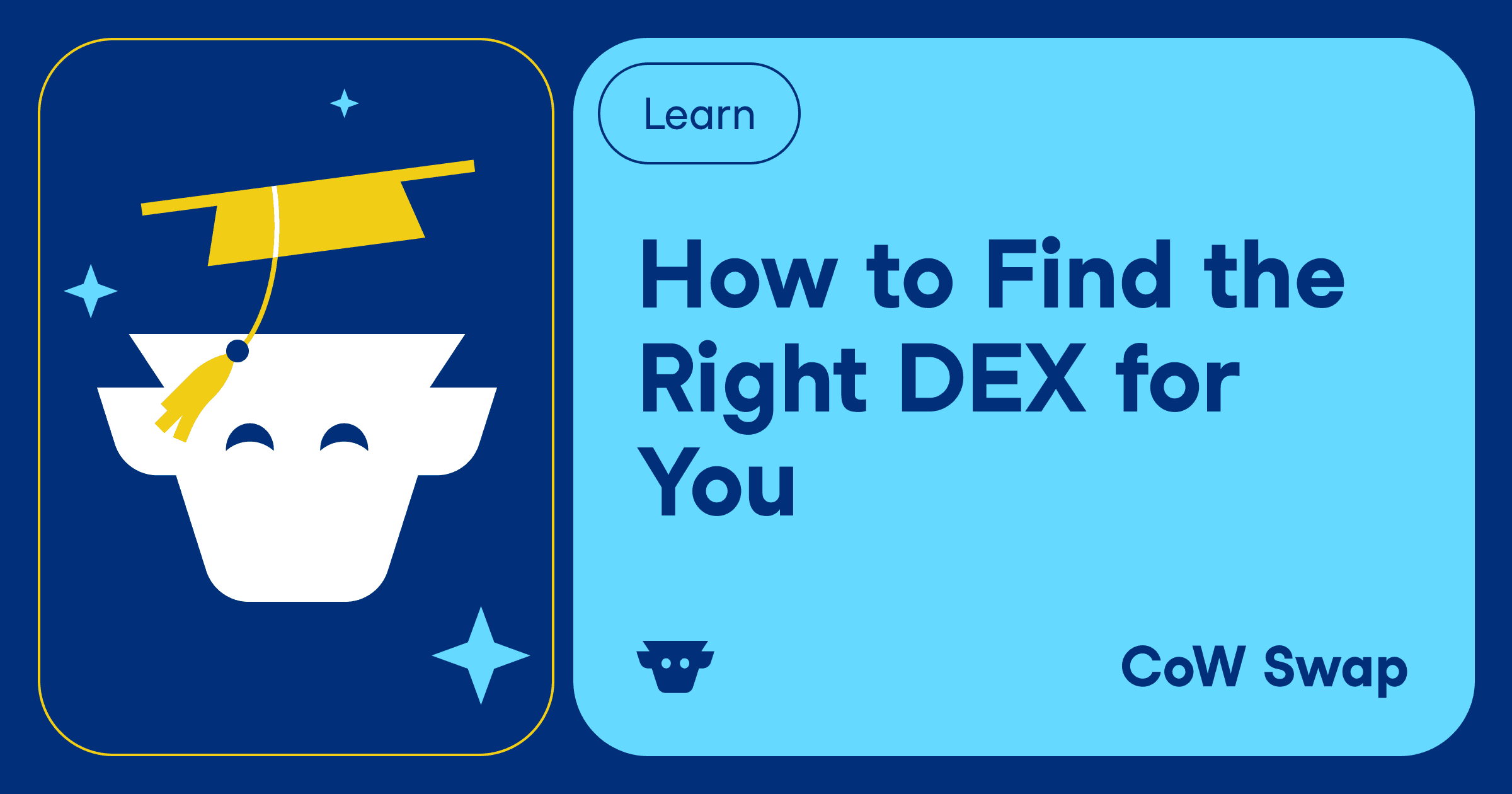 Cover image for article: Finding the Right DEX for You: Why DEXes Aren’t All Built the Same